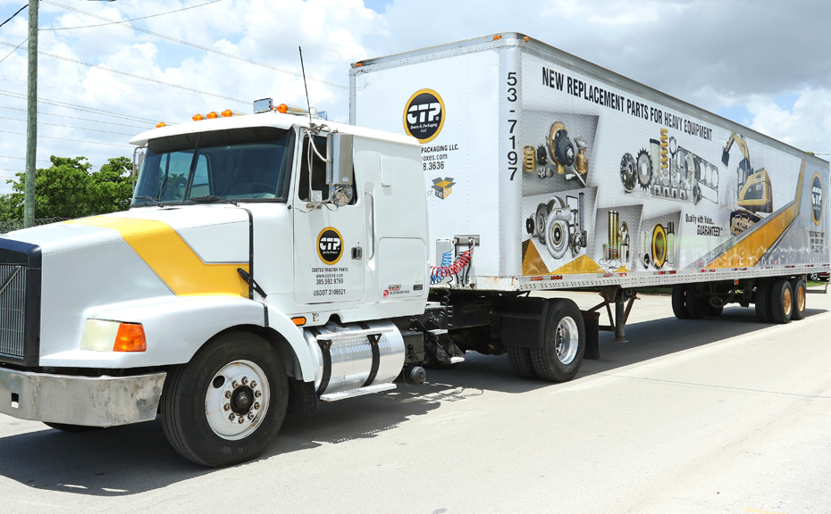 Ctp truck | packaging delivery