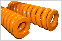 Zinc rich coated recoil springs hover | product listing | cat® komatsu® parts